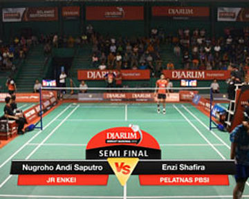 Nugroho Andi Saputro (JR Enkei) VS Enzi Shafira (Pelatnas PBSI)