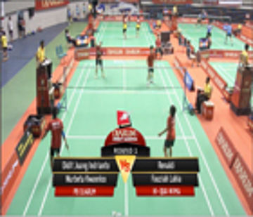 Didit Juang Indrianto / Nurbeta Kwanrico (PB DJARUM) VS Renaldi / Fauziah Lahia (HI QUA WIMA)