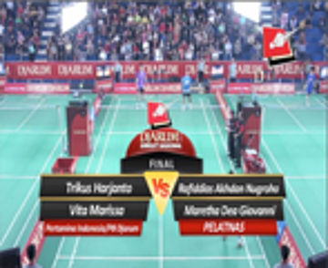 Trikus Harjanto/Vita Marissa (PERTAMINA INDONESIA/PB DJARUM) VS Raffidias AN/Maretha Dea G (PELATNAS)