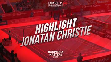 Highlight Jonatan Christine vs Lin Chun-Yi - Indonesia Masters 2025
