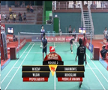 M Reza P/Wildan (PPLP DKI JAKARTA) VS Danang D.S./Ridho Islami (PUSDIKLAT JAYA RAYA) 