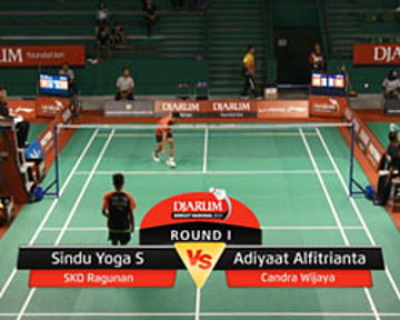 Sindu Yoga S (SKO Ragunan) VS Adiyaat Alfitrianta (Candra Wijaya)