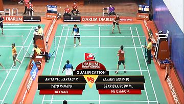 Ariyanto Haryadi Yayu Rahayu (JR ENKEI) VS Rahmat Adianto Deariska Putri M (PB DJARUM) 