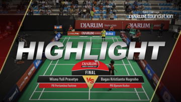 Wisnu Yuli Prasetyo (Pertamina Fastron) VS Bagas Kristianto Nugroho (Djarum Kudus)