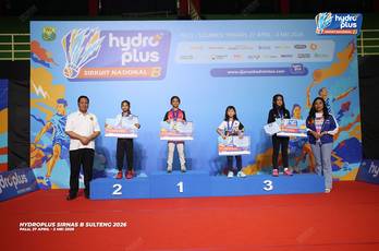 HYDROPLUS Sirnas B Sulawesi Tengah 2026 | PODIUM