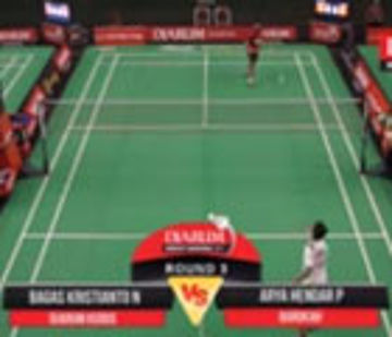 Bagas Kristianto N (Djarum Kudus) VS Arya Hendar P (Barokah)