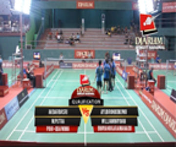 Akbar Basri / M. Putra (PB HI QUA WIMA) vs. Ayub Rondonuwu / William Nayoan (BHAYANGKARA MANADO) 