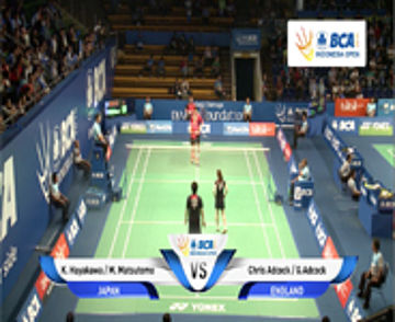 K. Hayakawa / M. Matsutomo (JAPAN) VS C. Adcock / G. Adcock (ENGLAND)