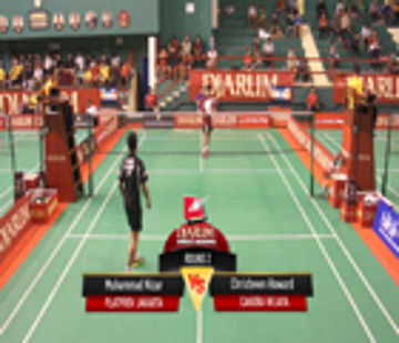 M Nizar (PLATPROV JAKARTA) VS C HOWARD (CANDRA WIJAYA)