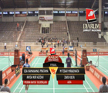 Gea Kamahamas / Anisa Nur Azizah (PIKIRAN RAKYAT TASIKMALAYA)VS M Tegar Miradinata / Zakia Ulfa (AUFA)
