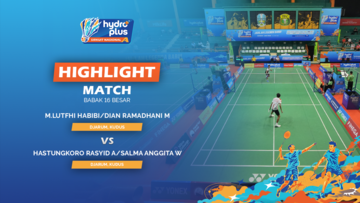 Highlight Match Day 3 - Muhammad Lutfhi Habibi / Dian Ramadhani Mukti (PB Djarum, Kudus) vs Hastungkoro Rasyid Athanino / Salma Anggita Wiworang (Mutiara Cardinal)