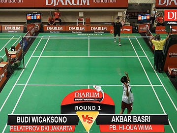 Budi Wicaksono (PELATPROV DKI JAKARTA) VS Akbar Basri (PB. HI-QUA WIMA)