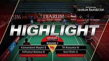 Komandani M/M Rahma (Suryanaga/Jaya Raya Jakarta) VS Tri K/ Suci R(Exist/Mutiara Cardinal Bandung)