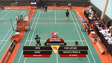 Okta/ Nenni (PPLP DKI) VS Fikri G/ Briggita Maria (JR ENKEI)
