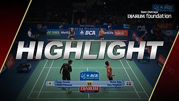 Naoko Fukuman/Kurumi Yonao (Japan) vs Anggia Shitta/Mahadewi Istirani Ni Ketut (Indonesia)