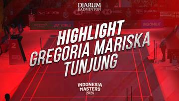 Highlight Gregoria Mariska Tunjung vs Lin Hsiang Ti - Indonesia Masters 2025
