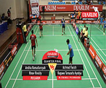 Andika R. / Rinov R. (PB DJARUM KUDUS) VS Achmad F. / Ragawa T. A. (PB CITRA R. U. / PB S. GERSIK 
