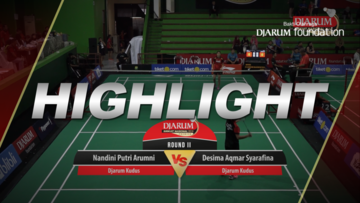 Nandini Putri Arumni (Djarum Kudus) VS Desima Aqmar Syarafina (Djarum Kudus)
