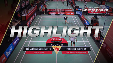 Tri Cahya Suprianto (Djarum Kudus) VS Riki Nur Fajar R (Exist Sampurna Sumedang)