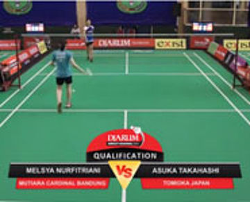 Melsya N (Mutiara Cardinal Bandung) VS Asuka T (Tomioka Japan)