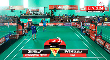 Cecep M Alawy (Mutiara Cardinal Bandung) VS Sofyan Kurniawan (PB Exist)