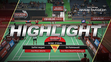 Sri Fatmawati (Jaya Raya Abadi Probolinggo) VS Safitri Anjani (Jaya Raya Jakarta)