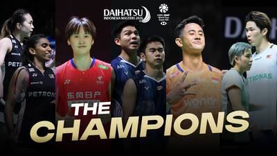 THE CHAMPIONS | Indonesia Masters 2026 THE CHAMPIONS | Indonesia Masters 2026